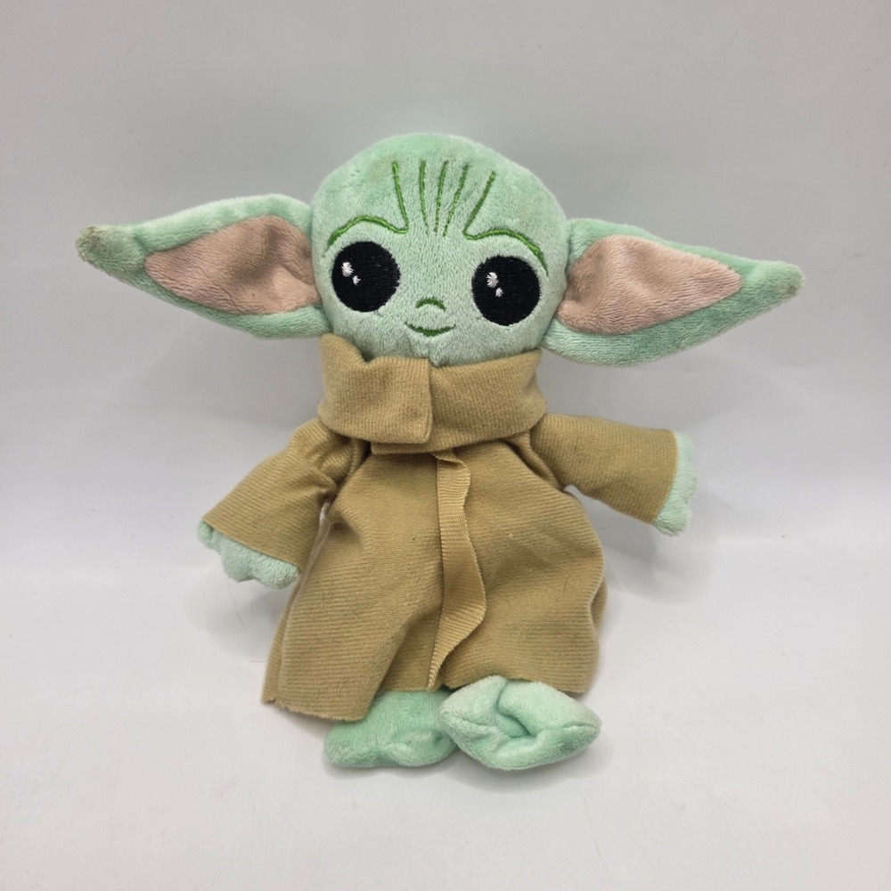 Star Wars Grogu Plush The Child Mandalorian Baby Yoda Small Stuffed Toy Figure